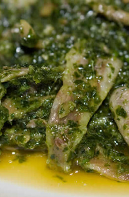 Acciughe verdi alla piemontese